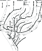 Схема хребта Абишира-Ахуба